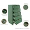 Manhattan Comfort Granville Sage Green 5-Drawer Tall Dresser and 3-Drawer Standard Dresser, Set of 2 GRAN013 - alternate 5